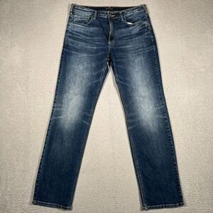 Silver Jeans‎ Mens 34x33 Blue Machray Athletic Fit Denim Casual Preppy Pockets